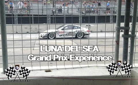 Silver race car in the Luna Del Sea Grand Prix album.